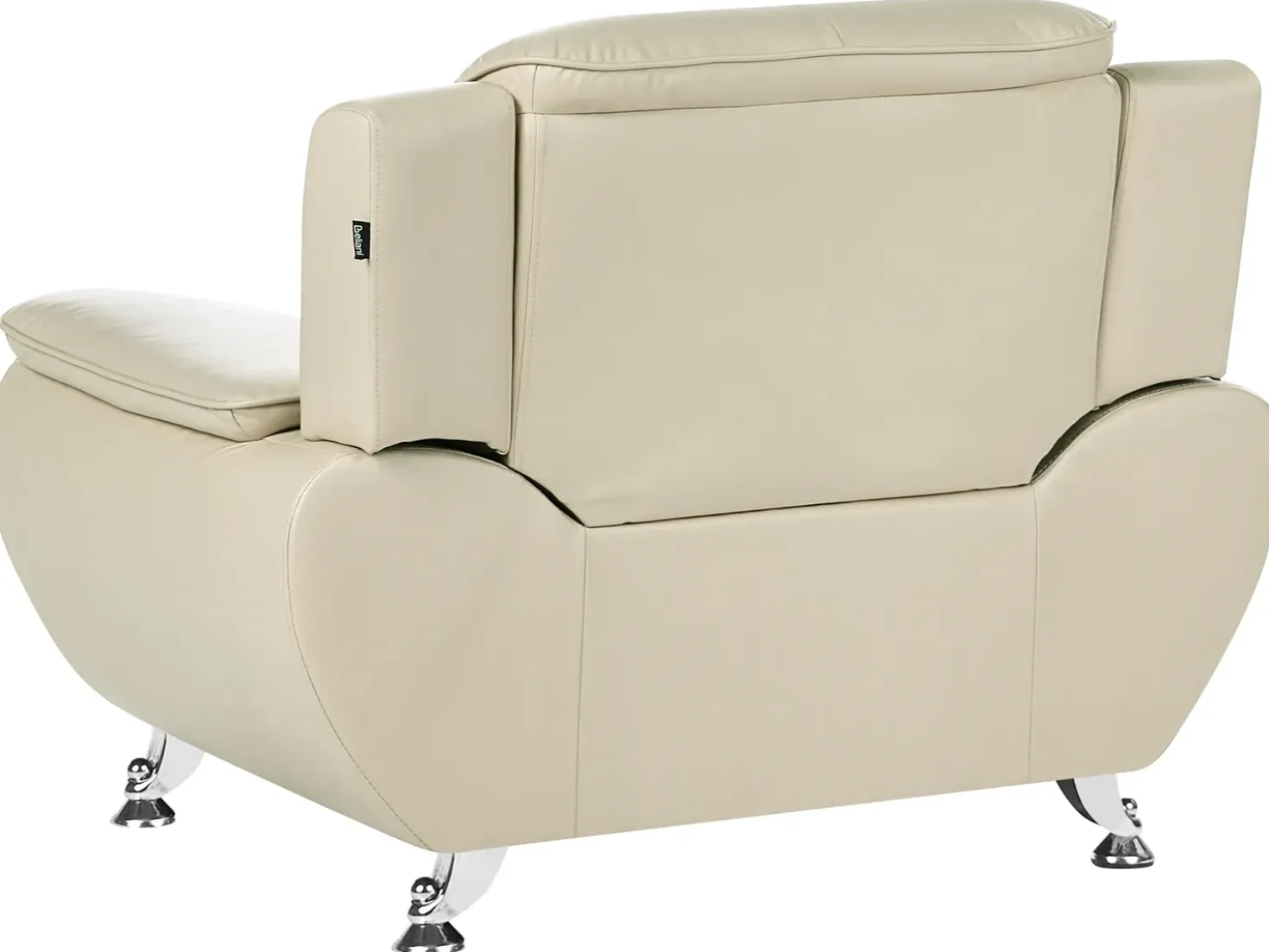 Set da salotto 6 posti LEIRA Pelle sintetica Beige