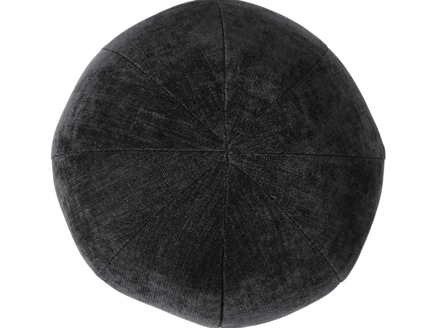 Set da salotto 4 posti LEIREN Ciniglia Nero