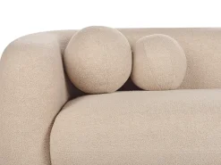 Set da salotto 4 posti LEIREN Bouclé Beige