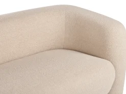 Set da salotto 5 posti LEIREN Bouclé Beige