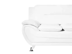 Set da salotto 6 posti LEIRA Pelle sintetica Bianco