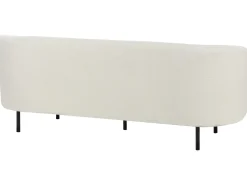 Set da salotto 6 posti LOEN Bouclé Bianco