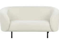 Set da salotto 6 posti LOEN Bouclé Bianco