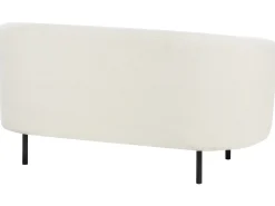 Set da salotto 6 posti LOEN Bouclé Bianco