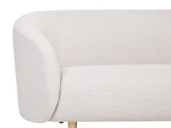 Set da salotto 3 posti LOEN Tessuto Beige chiaro