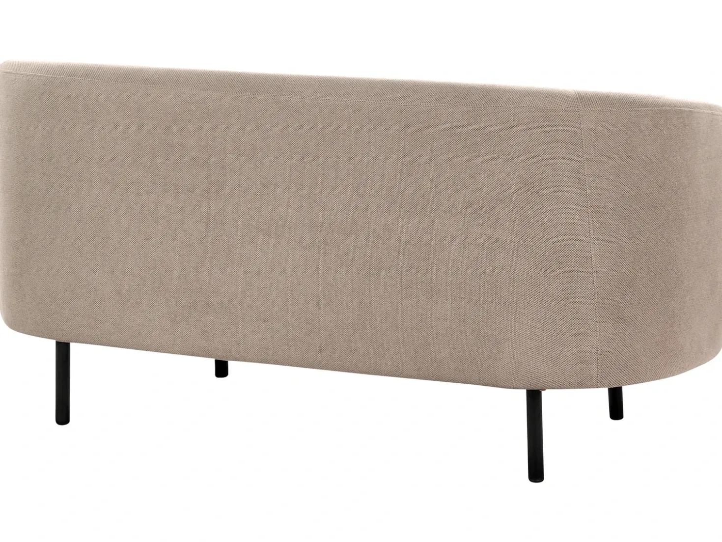 Set da salotto 6 posti LOEN Tessuto Tortora