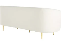 Set da salotto 6 posti LOEN Bouclé Bianco