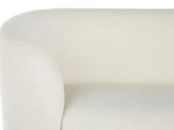 Set da salotto 6 posti LOEN Bouclé Bianco