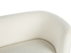 Set da salotto 6 posti LOEN Bouclé Bianco