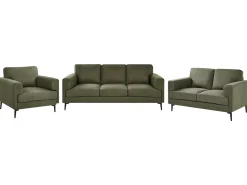 Set da salotto 6 posti LOUSTO Tessuto Verde