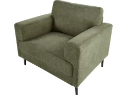 Set da salotto 6 posti LOUSTO Tessuto Verde