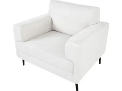 Set da salotto 6 posti LOUSTO Tessuto Beige chiaro