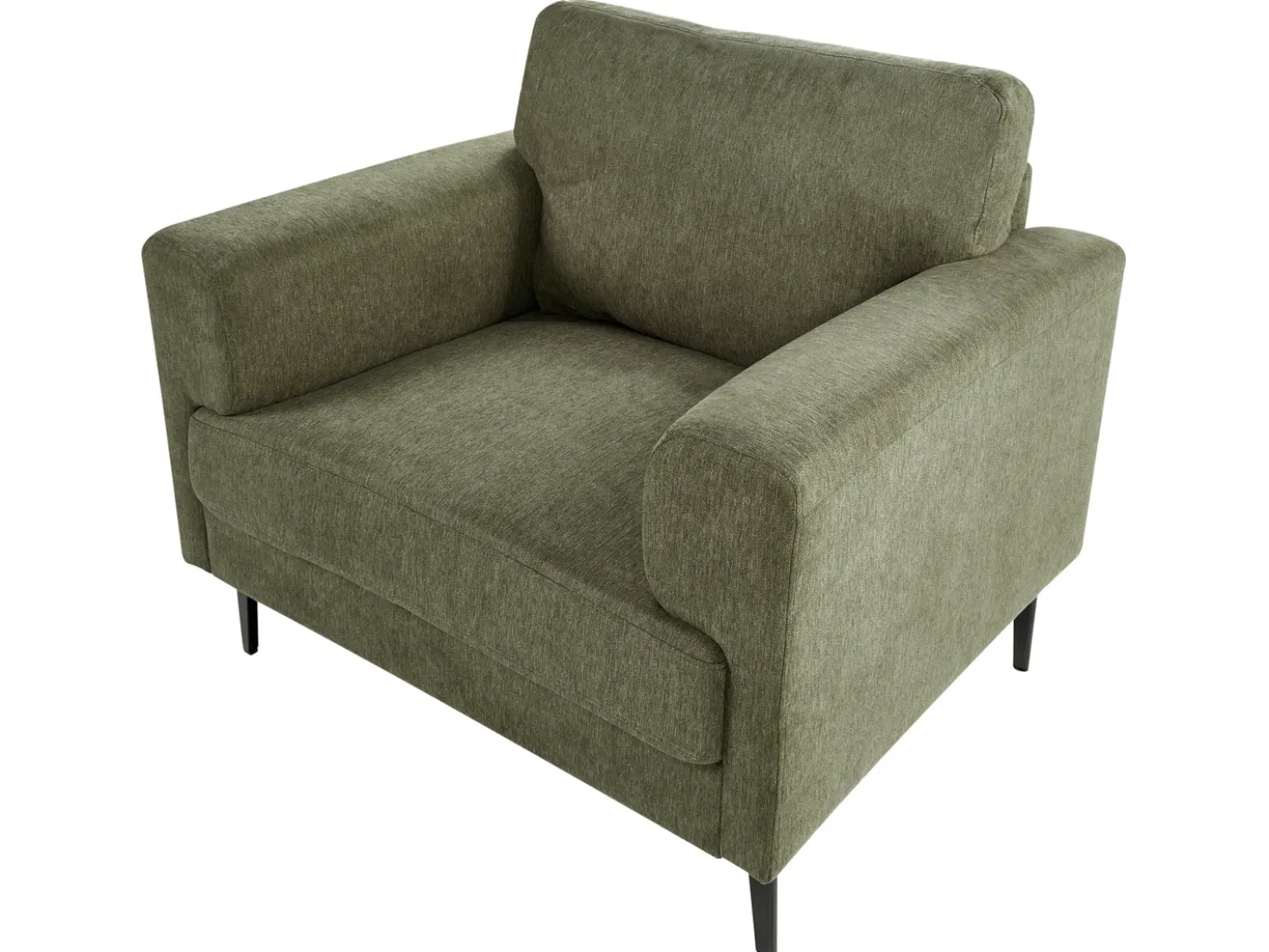 Set da salotto 7 posti LOUSTO Tessuto Verde