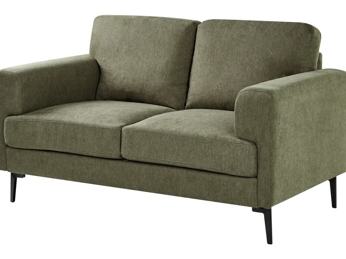 Set da salotto 7 posti LOUSTO Tessuto Verde