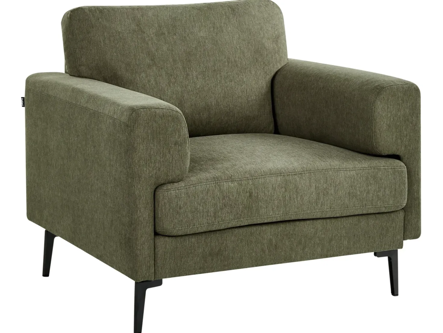 Set da salotto 7 posti LOUSTO Tessuto Verde