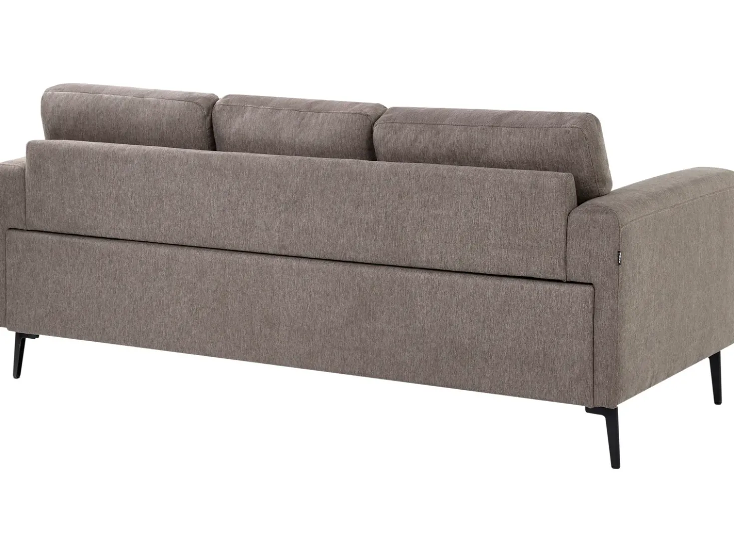 Set da salotto 6 posti LOUSTO Tessuto Marrone