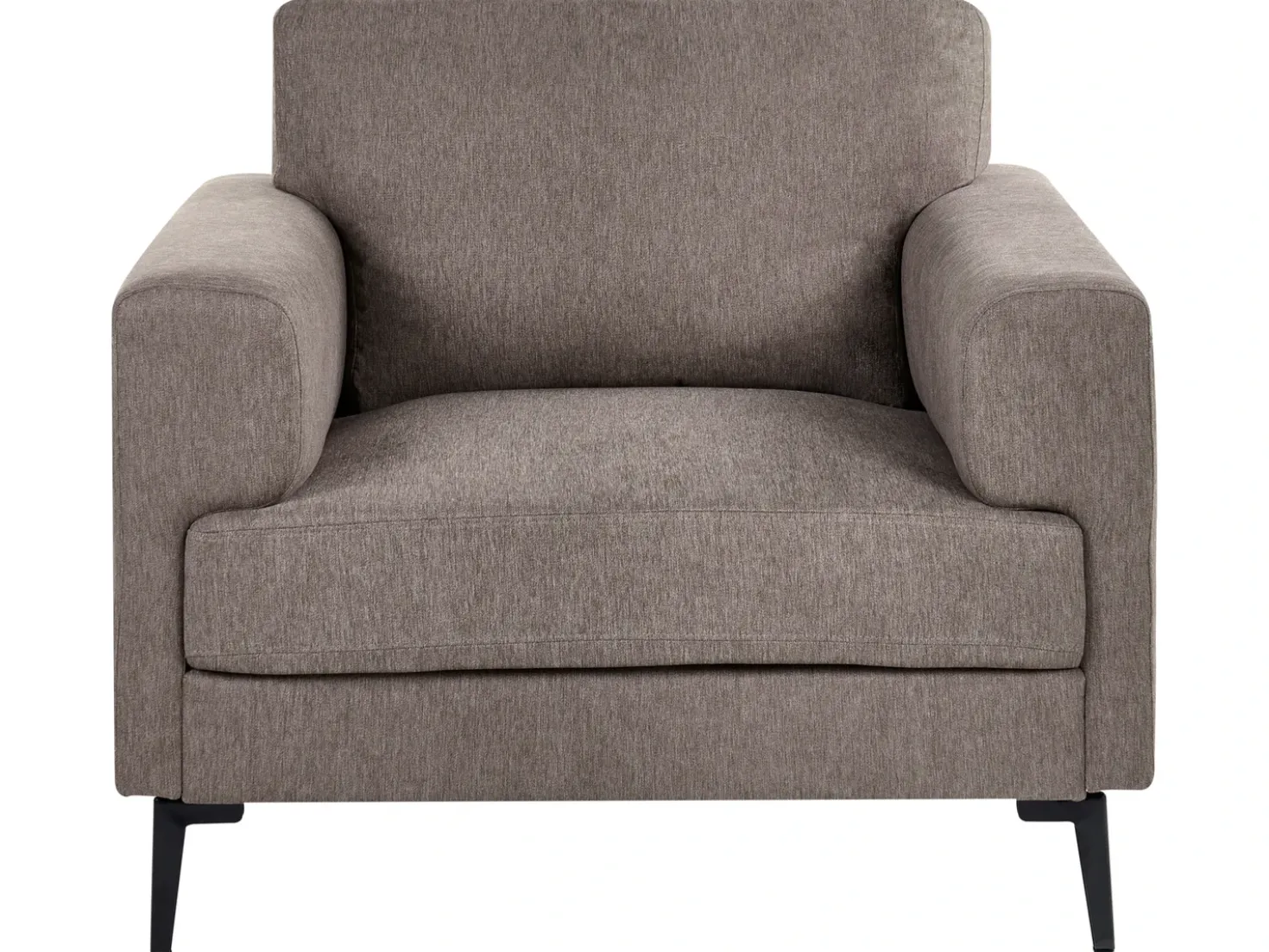 Set da salotto 6 posti LOUSTO Tessuto Marrone
