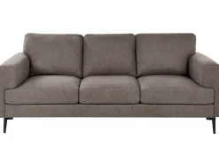 Set da salotto 6 posti LOUSTO Tessuto Marrone