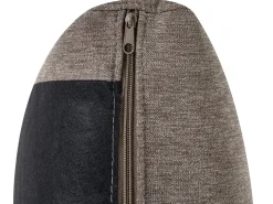 Set da salotto 6 posti LOUSTO Tessuto Marrone