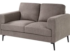 Set da salotto 6 posti LOUSTO Tessuto Marrone
