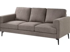 Set da salotto 6 posti LOUSTO Tessuto Marrone