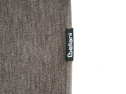 Set da salotto 6 posti LOUSTO Tessuto Marrone