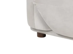 Set da salotto 5 posti LUVOS Velluto Tortora