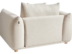 Set da salotto 5 posti LUVOS Tessuto Beige chiaro