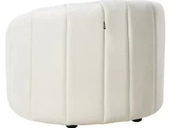 Set da salotto 6 posti MALUNG Velluto Bianco sporco