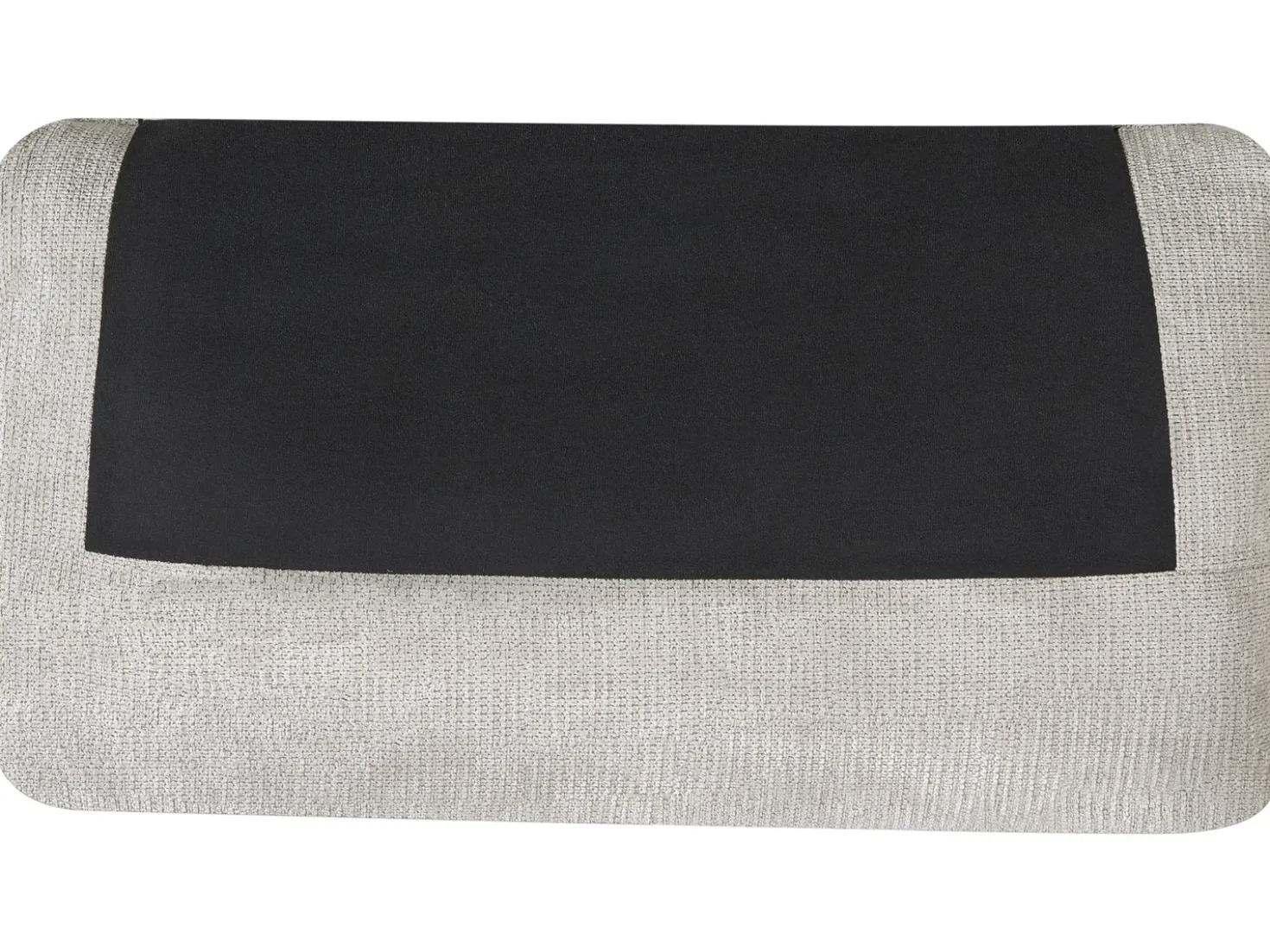Set da salotto 5 posti MARE Tessuto Grigio