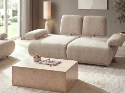 Set da salotto 5 posti NACKA Bouclé Beige