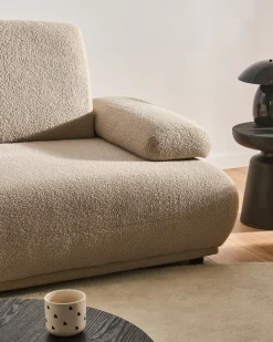 Set da salotto 5 posti NACKA Bouclé Beige