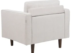 Set da salotto 6 posti NURMO Tessuto Beige chiaro