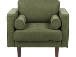 Set da salotto 4 posti NURMO Tessuto Verde scuro
