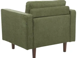 Set da salotto 4 posti NURMO Tessuto Verde scuro