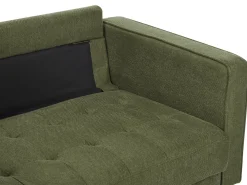 Set da salotto 6 posti NURMO Tessuto Verde scuro
