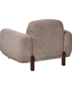 Set da salotto 4 posti ODNES Bouclé Tortora