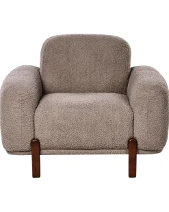 Set da salotto 4 posti ODNES Bouclé Tortora
