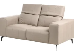 Set da salotto 6 posti OMMEL Tessuto Tortora