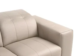 Set da salotto 6 posti OMMEL Tessuto Tortora