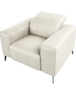 Set da salotto 6 posti OMMEL Tessuto Beige chiaro