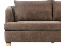 Set da salotto 6 posti RATTVIK Ciniglia Marrone