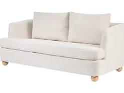 Set da salotto 6 posti RATTVIK Bouclé Bianco sporco