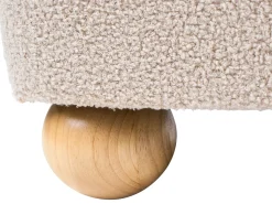 Set da salotto 6 posti RATTVIK Bouclé Beige