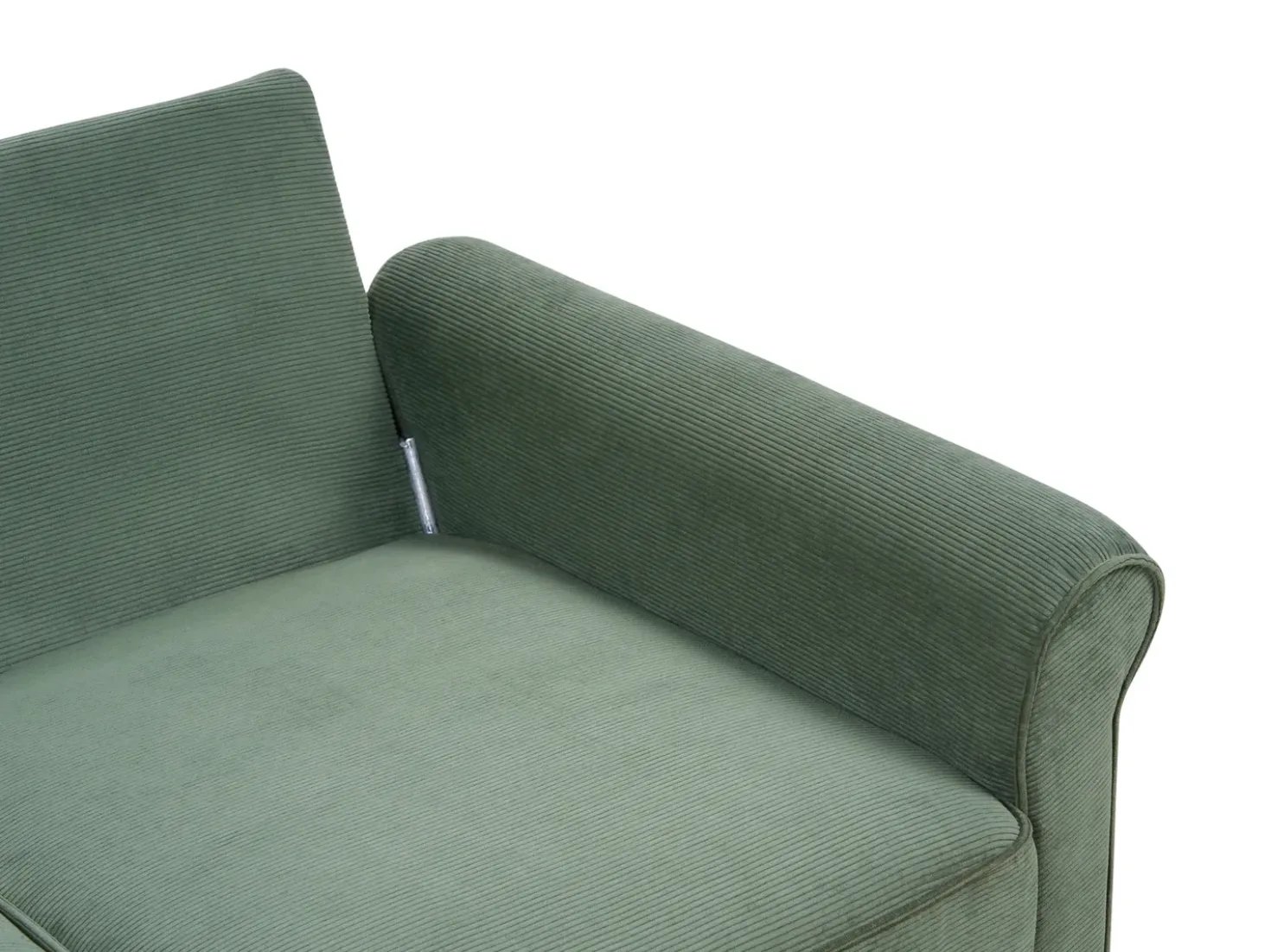 Set da salotto 5 posti RONNEBY Velluto a coste Verde scuro