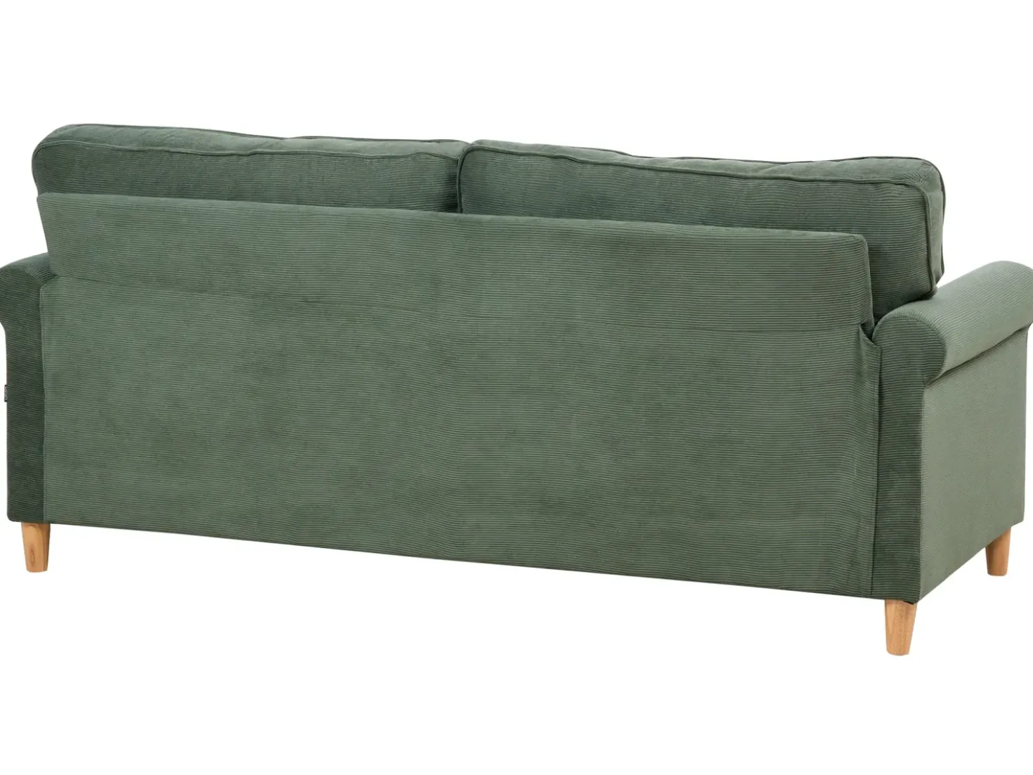 Set da salotto 5 posti RONNEBY Velluto a coste Verde scuro