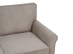 Set da salotto 5 posti RONNEBY Tessuto Marrone chiaro