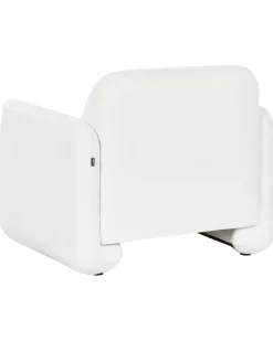 Set da salotto 4 posti SALAND Tessuto Bianco