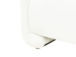Set da salotto 4 posti SALAND Tessuto Bianco