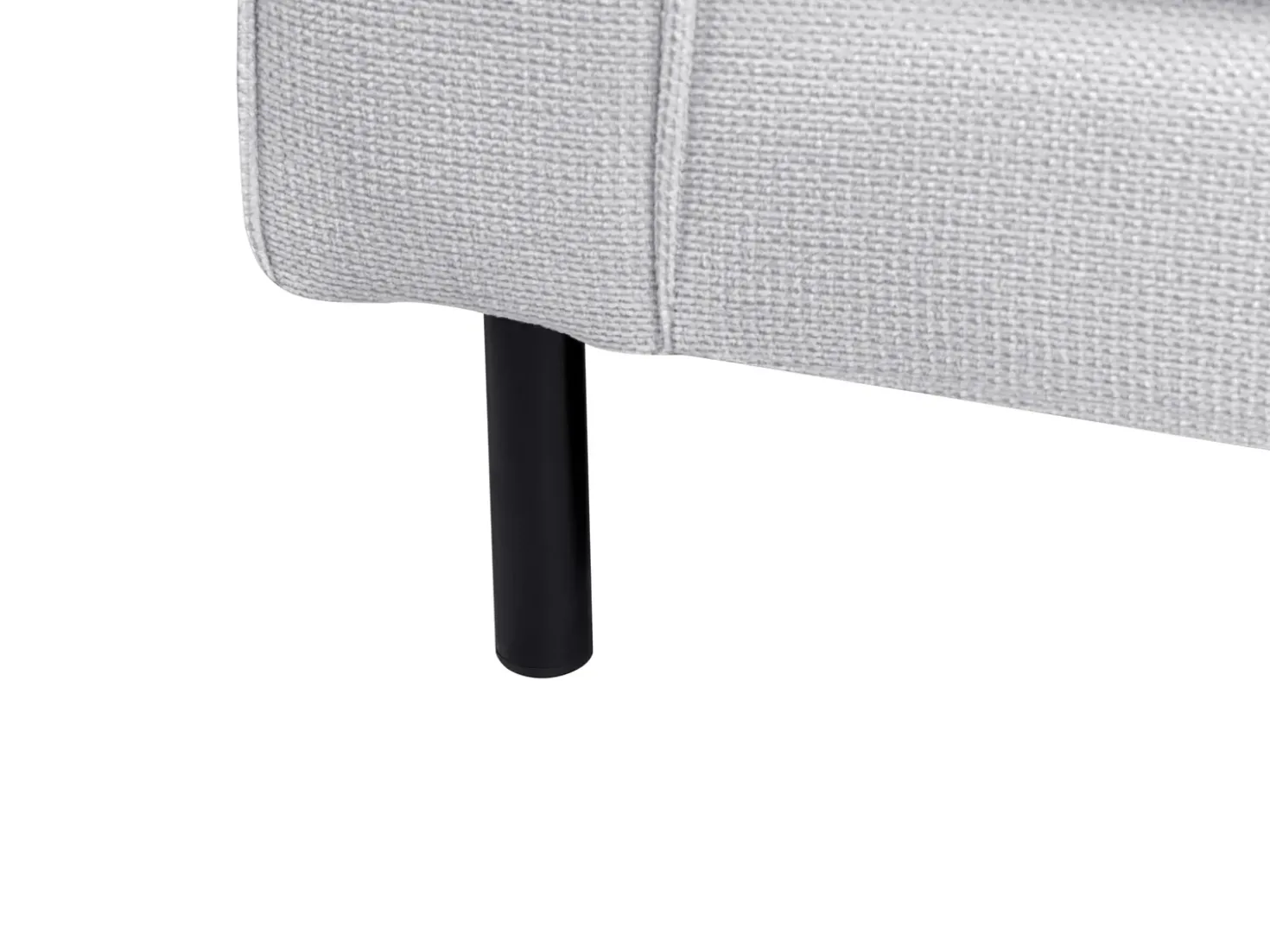 Set da salotto 4 posti SAVALEN Tessuto Grigio chiaro
